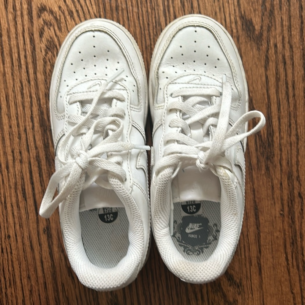 Kids Nike Air Force 1s (size 13)
